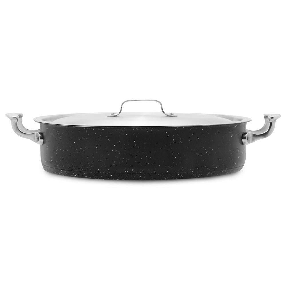 Bon Chef 60032GALAXY 9 qt Hotstone Galaxy Cucina Pot with Cover - Induction Bottom