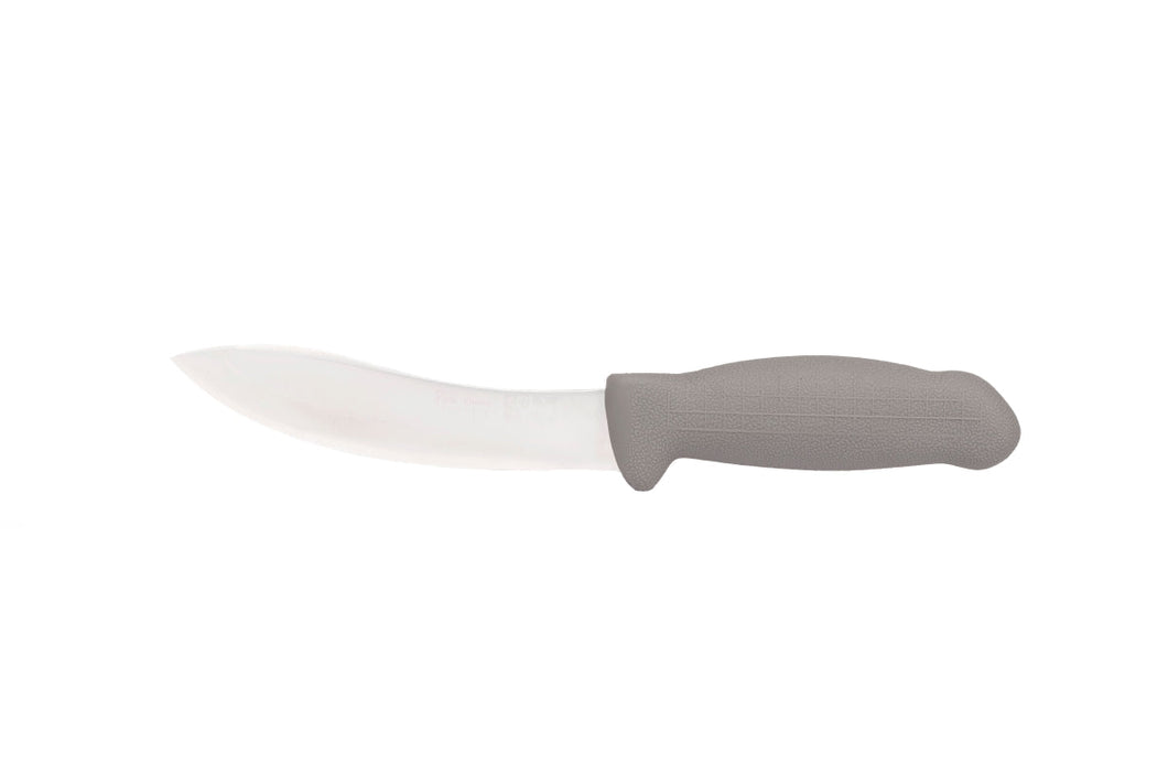 Master Grade F-L3-0115-KR 6 in. Butchers Skinning Knife, Grey