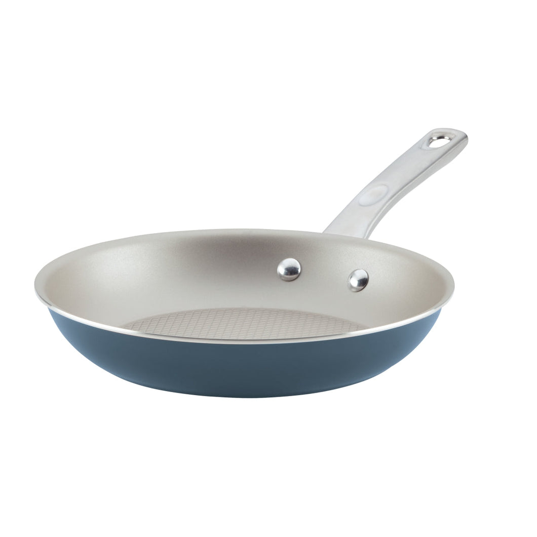 Ayesha Curry 10784 Porcelain Enamel Nonstick Skillet, 9.25 in. - Twilight Teal