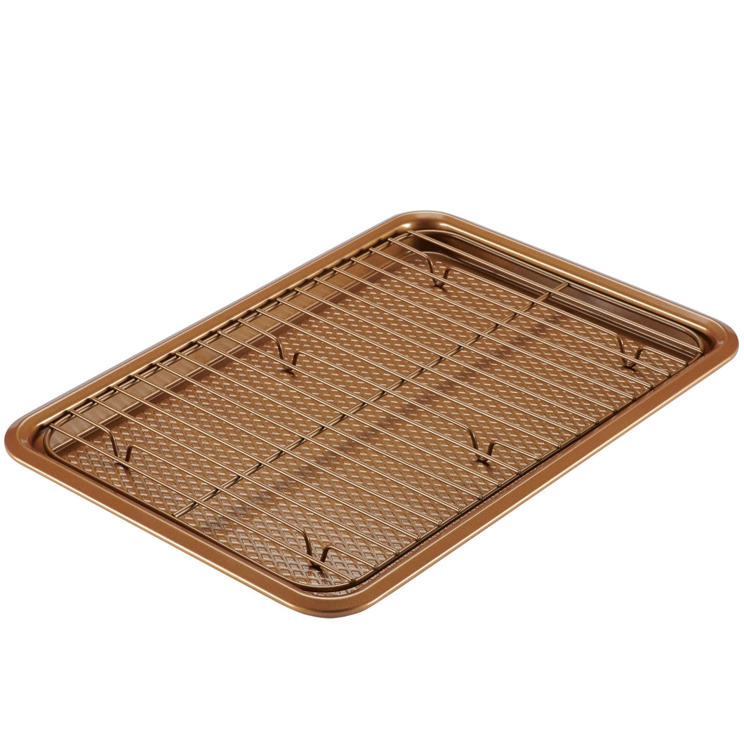 Ayesha Curry 47005 Cookie Pan Set, Copper, 2 Piece