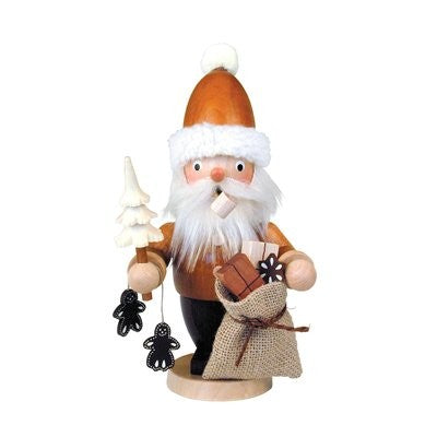 Alexander Taron 1-301 Christian Ulbricht Incense Burner - Santa with Sack and Ginger Bread Cookies