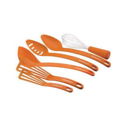 Rachael Ray 55737 Tools  6-Piece Tool Set  Orange